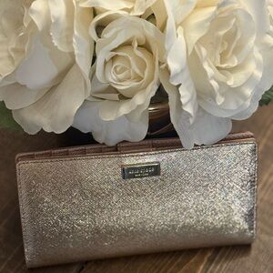 Kate Spade Rose Gold Large Wallet